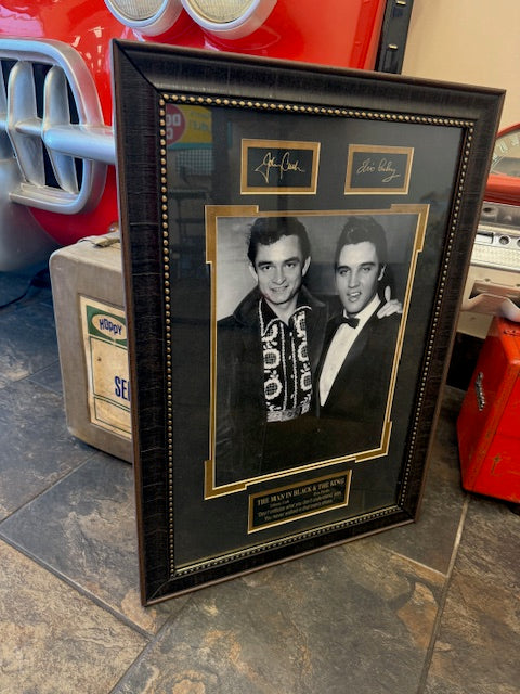 Autographed Picture John Cash / Elvis Presley