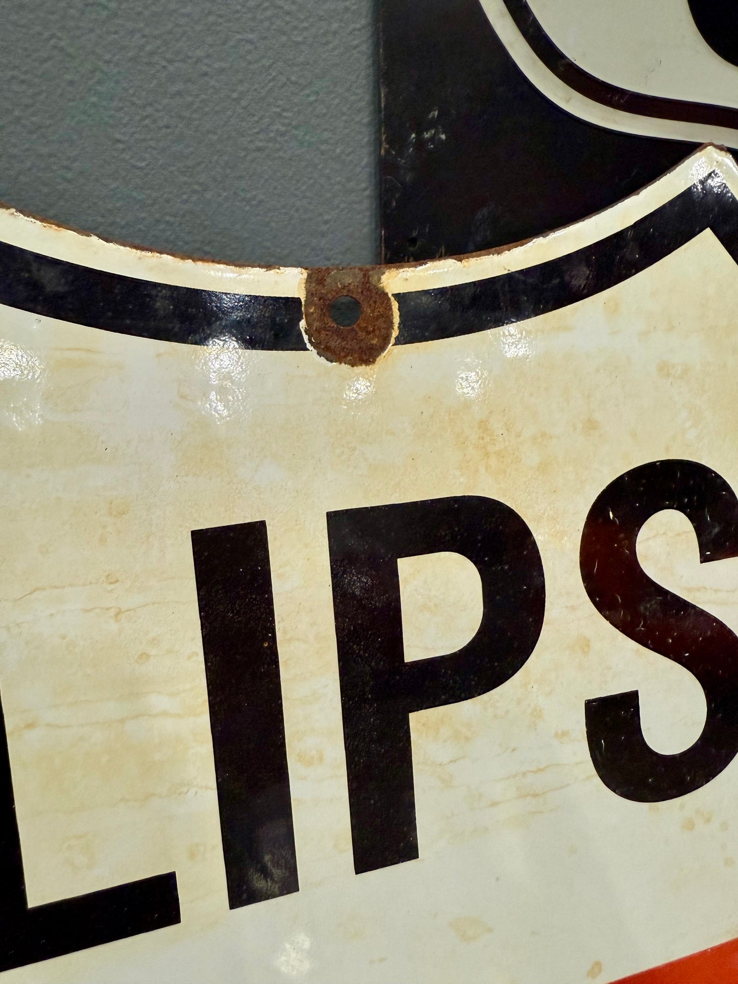 1967 Original Porcelain Phillips 66 sign