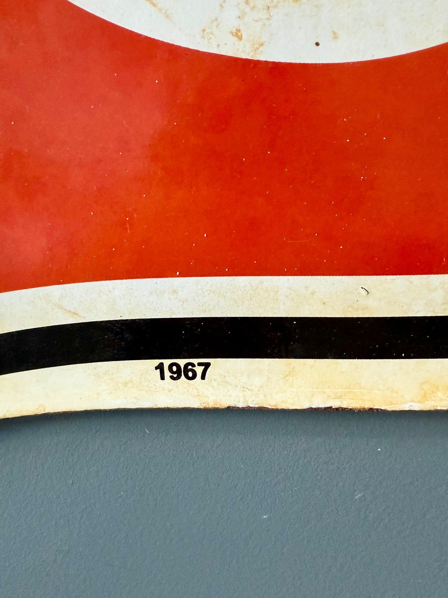 1967 Original Porcelain Phillips 66 sign
