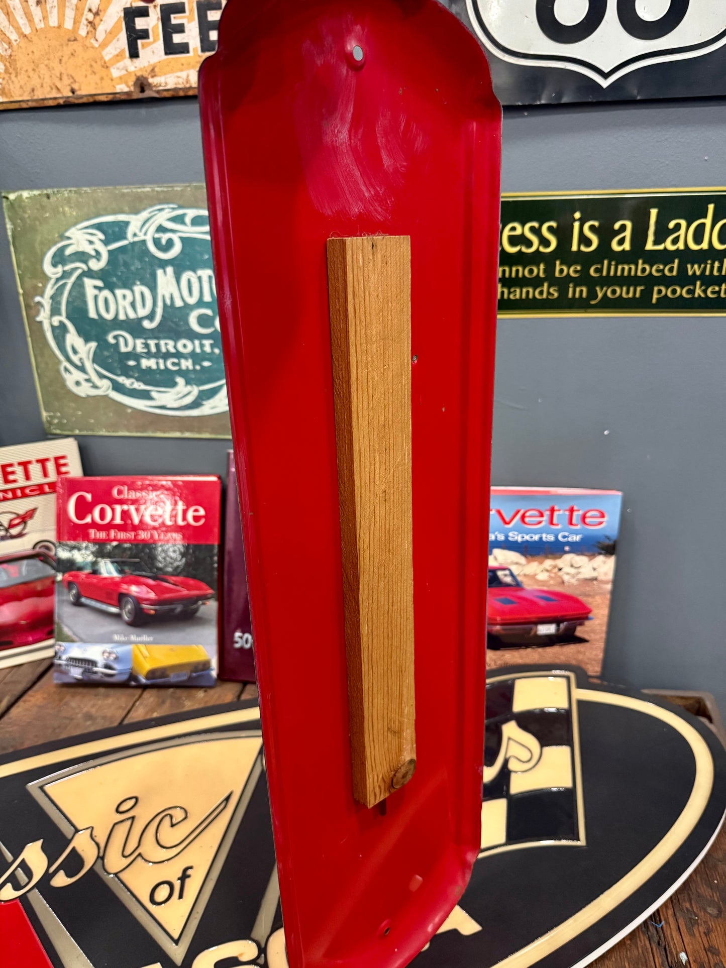 1920's packard motor cars thermometer