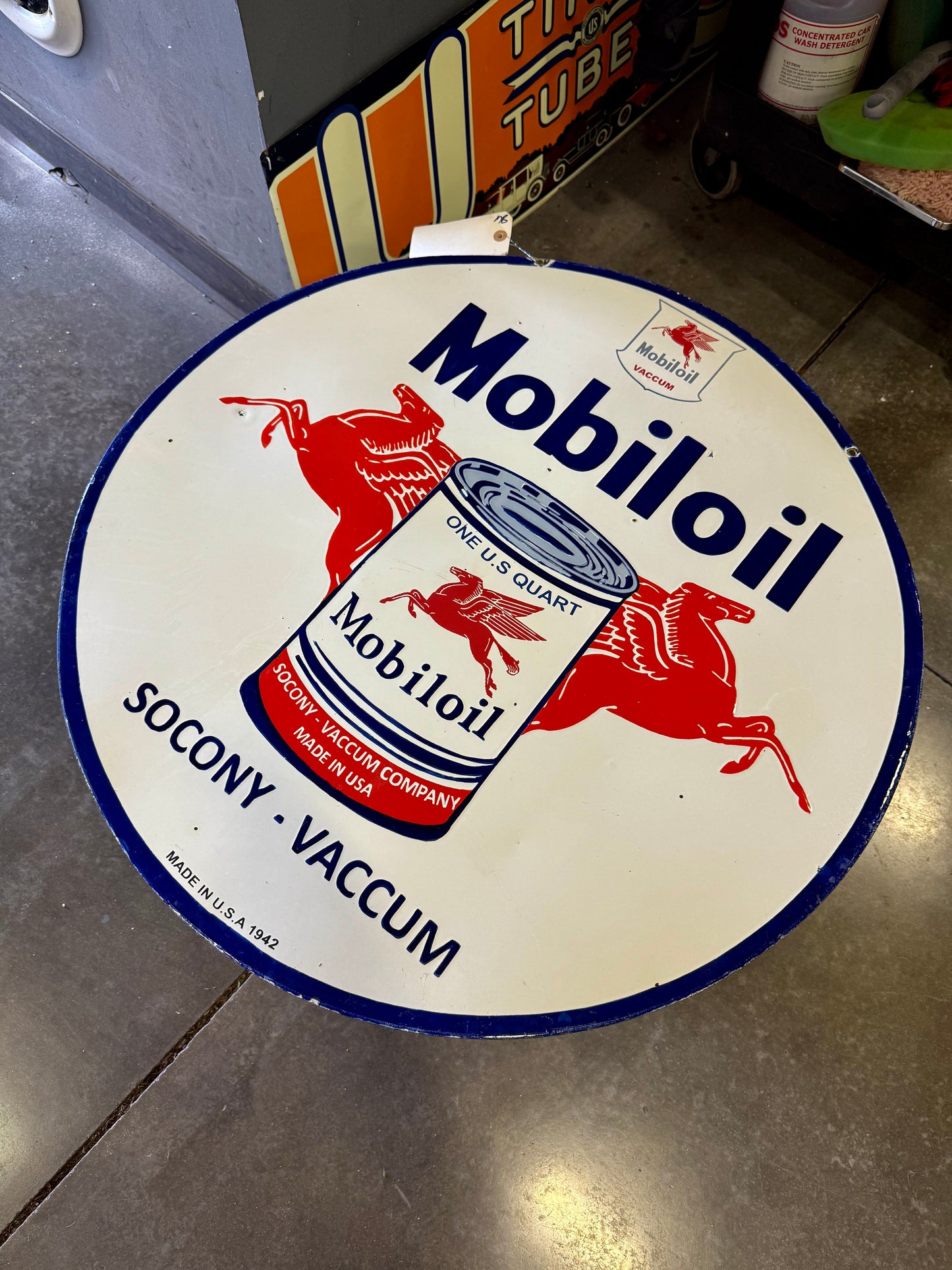 1942 Mobiloil Socony - Vaccum double sided