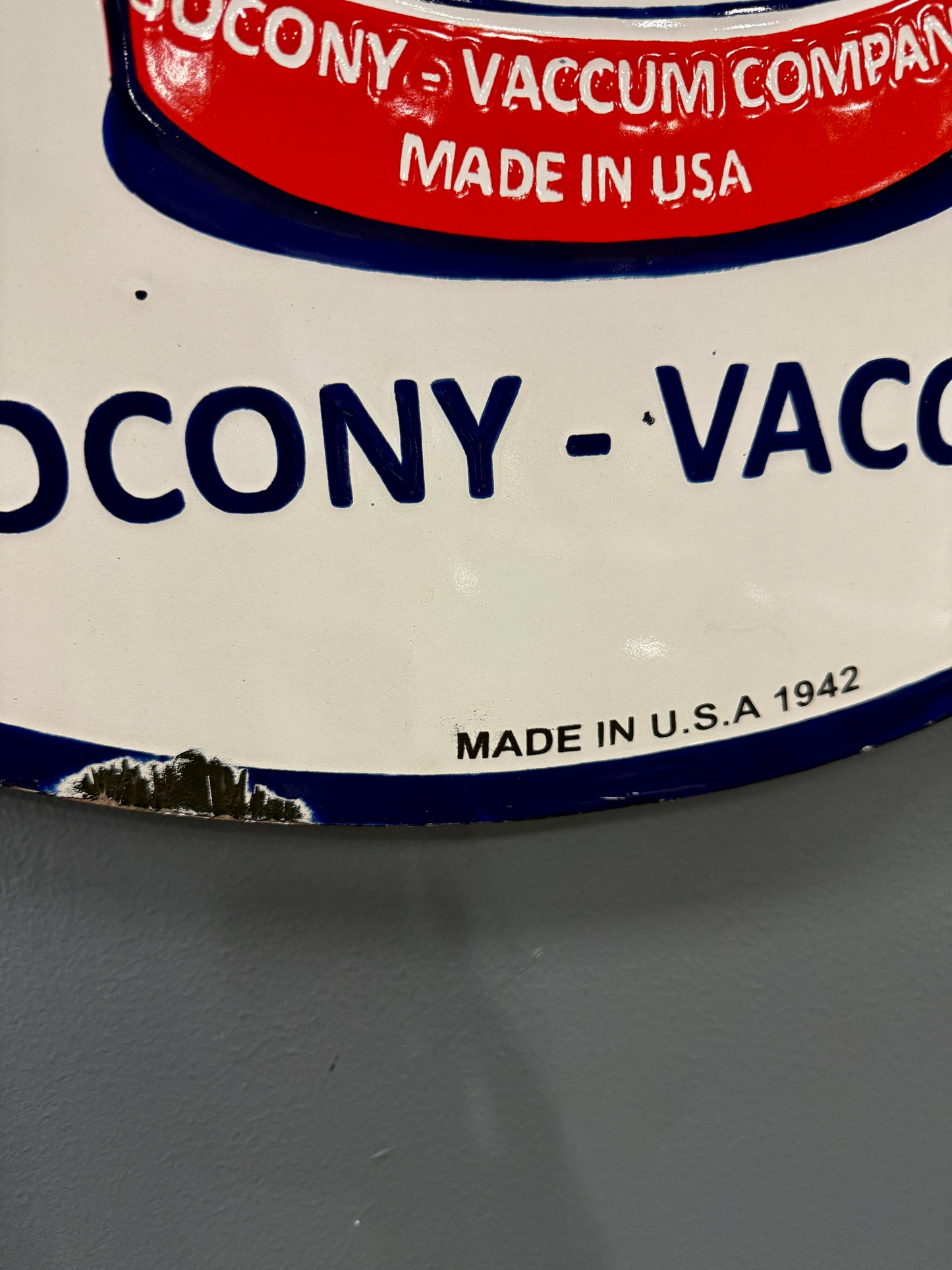 1942 Mobiloil Socony - Vaccum double sided