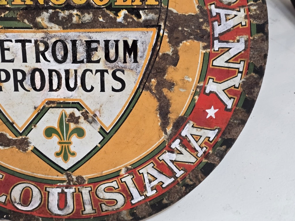 Original Vintage 30in Standard Oil Porcelain Sign