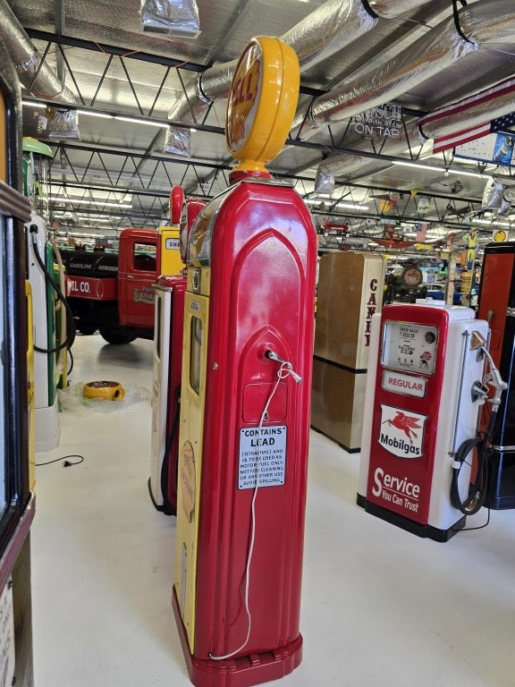 National A38 Shell Gas Pump