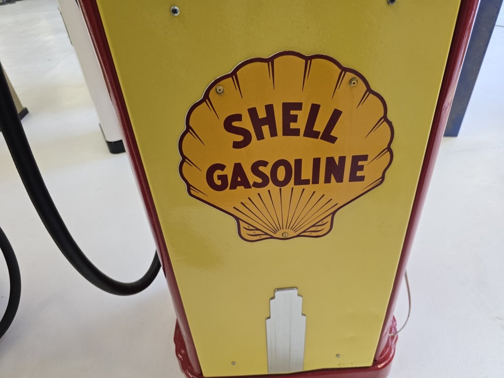 National A38 Shell Gas Pump