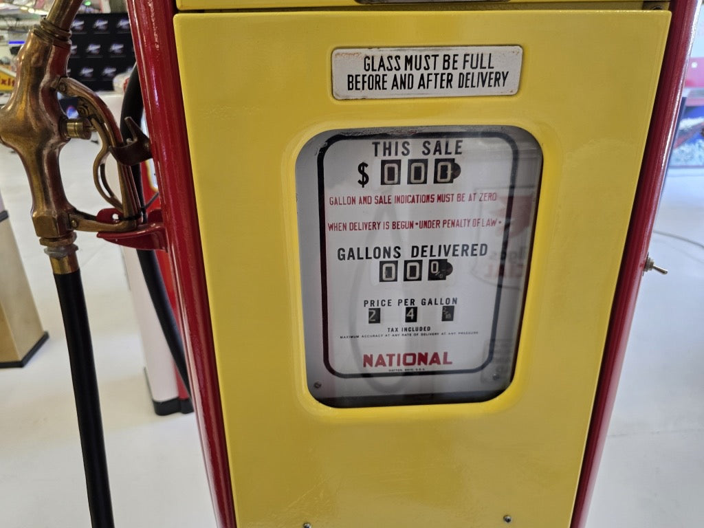 National A38 Shell Gas Pump