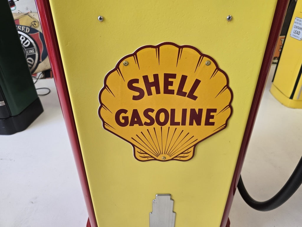 National A38 Shell Gas Pump