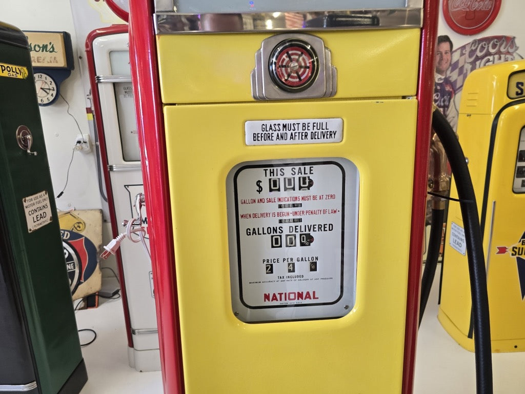 National A38 Shell Gas Pump