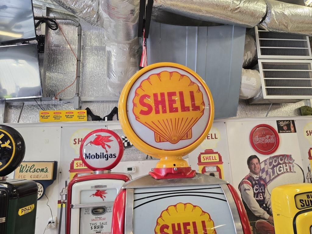 National A38 Shell Gas Pump