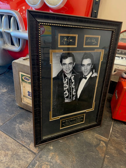 Autographed Picture John Cash / Elvis Presley