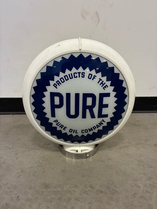 Pure Oil Company Gas Pump Globe