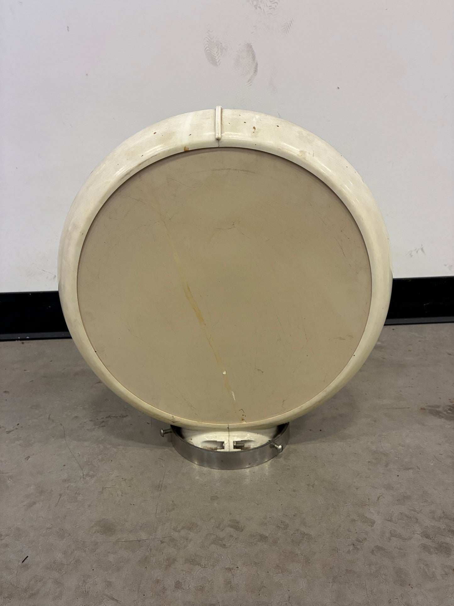 Buick Sales and Service Gas Pump Globe