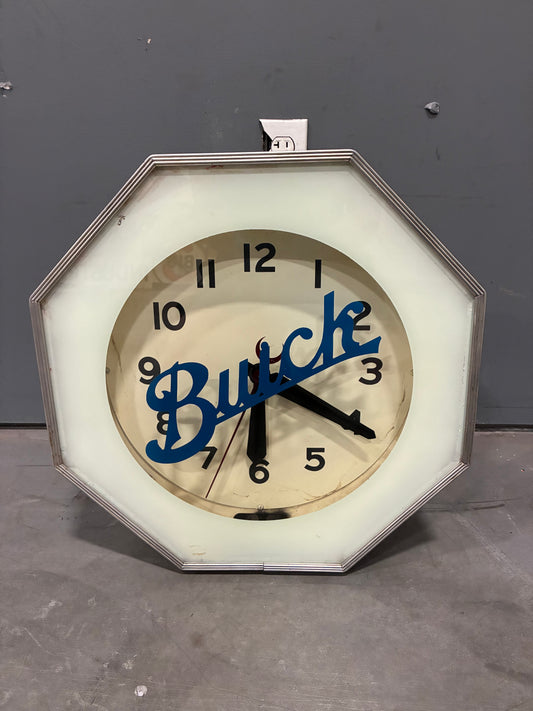 Vintage Buick Light Up Clock