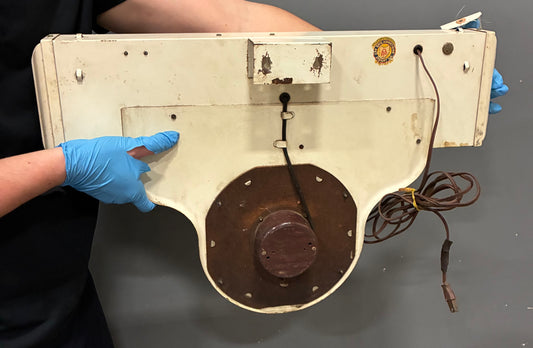 Vintage Dairy Brand Milk-Ice Cream Light Up Clock