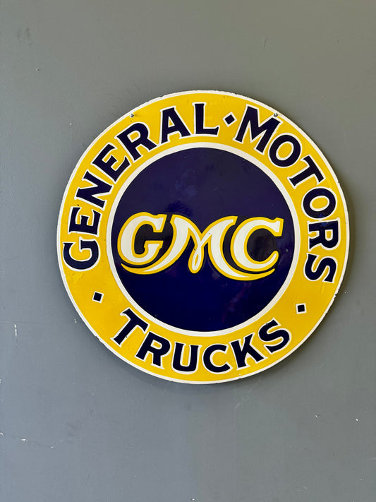 1930's General Motors GMC Truck sign