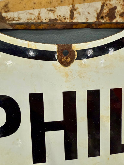 1967 Original Porcelain Phillips 66 sign