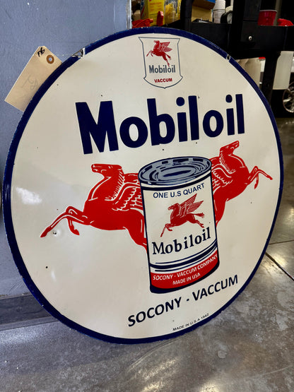 1942 Mobiloil Socony - Vaccum double sided