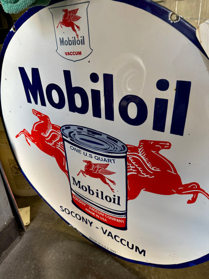 1942 Mobiloil Socony - Vaccum double sided
