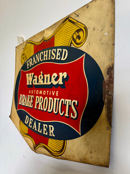 Wagner Automotive Brake Products dealer tin sign