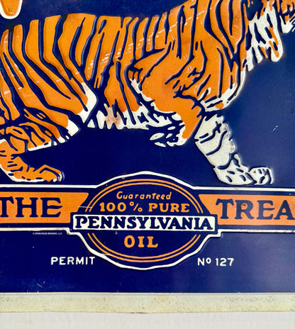 Power Lube motor oil sign