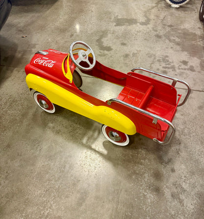 Vintage Gearbox Coca-cola Delivery Truck Pedal Car