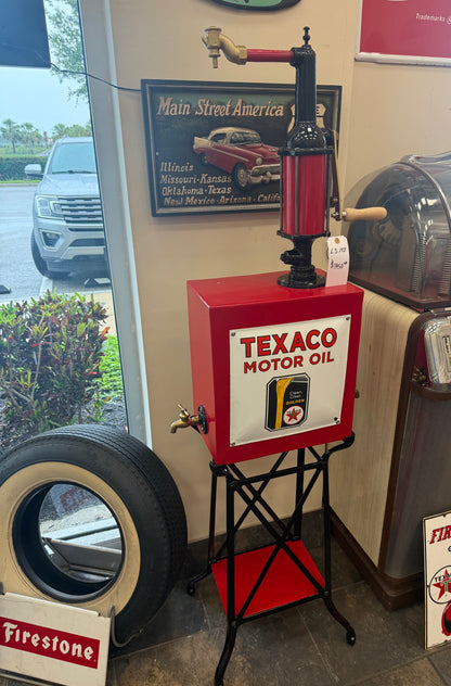 Vintage Texaco Motor Oil Dispensor