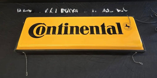 Continental Double Sided Tire Lighted Sign