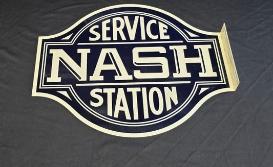 Nash Service Station Flange Sign
