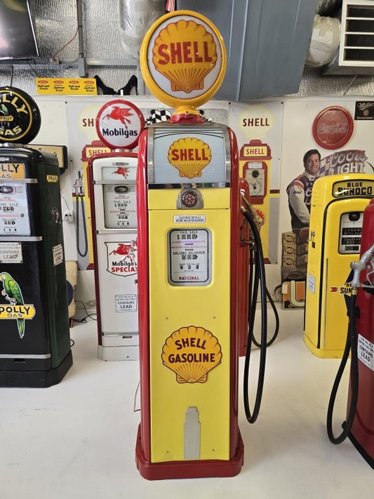 National A38 Shell Gas Pump