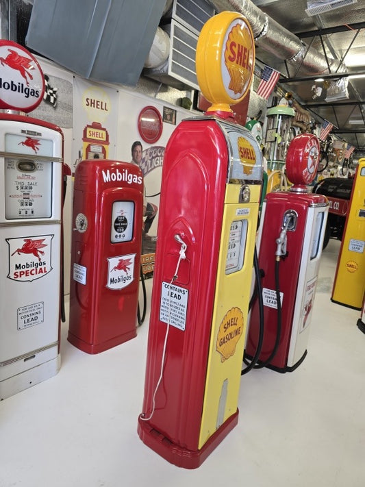 National A38 Shell Gas Pump
